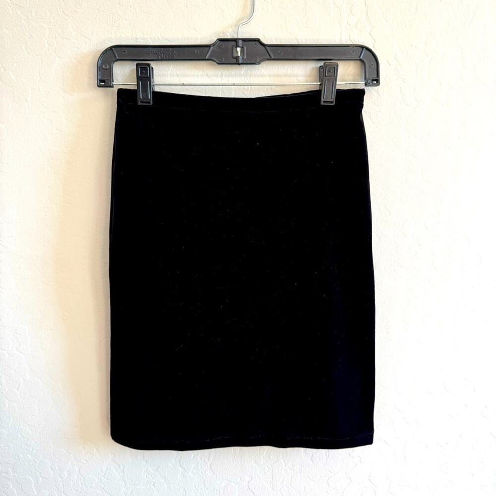 Vintage Y2K Rampage Mini Velour Skirt